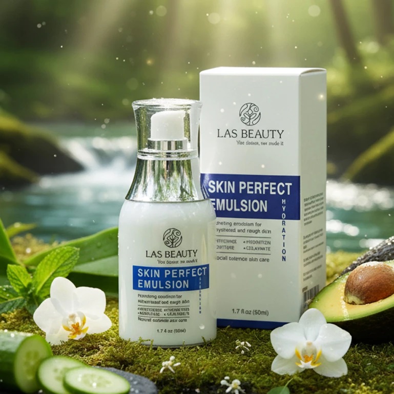 Kem sữa dưỡng Rong Nho Nhật Bản Las Beauty