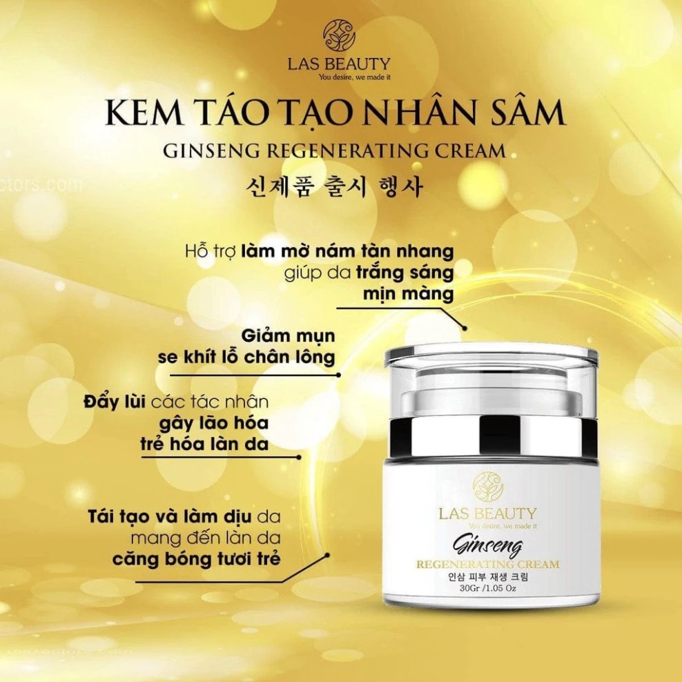 Kem tái tạo Las Beauty
